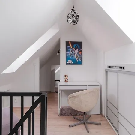 Attic Maisonette In Stresovice By Days Apartamento